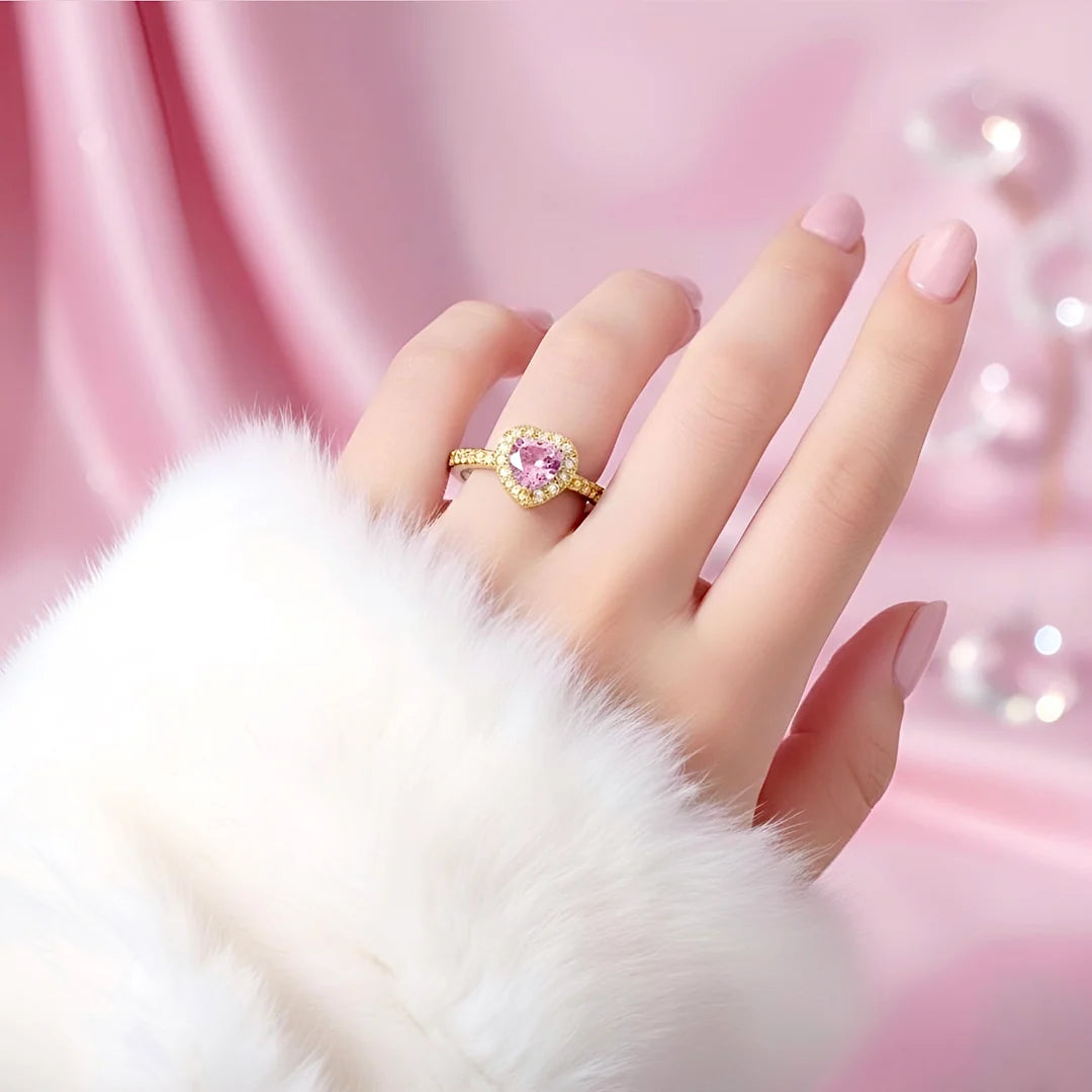 SWEETHEART PROMISE RINGS (925 silver)