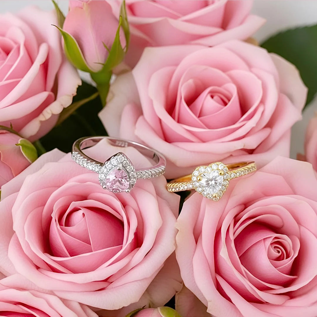 SWEETHEART PROMISE RINGS (925 silver)