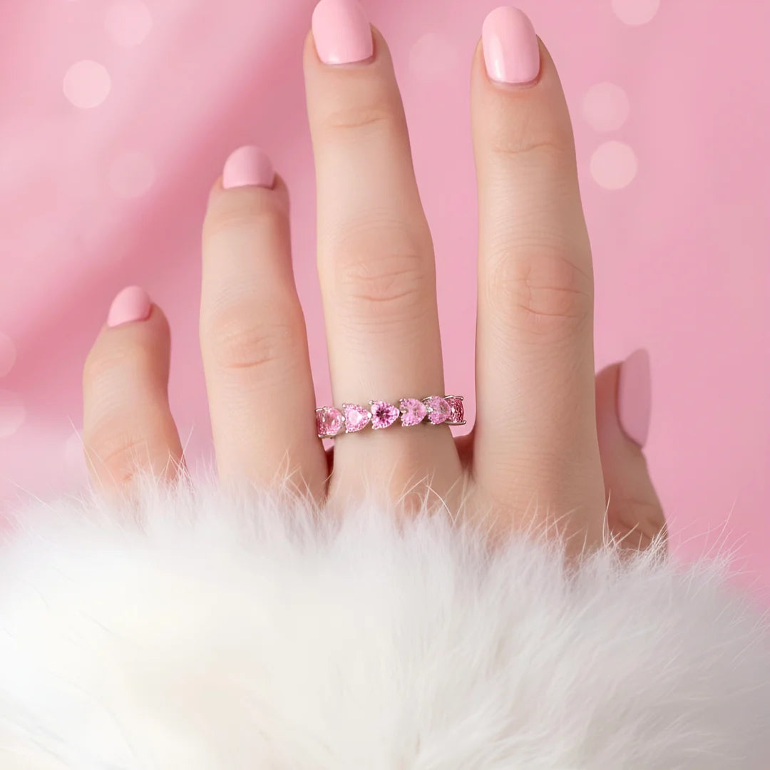 SOULMATE BAND PINK (925 silver)