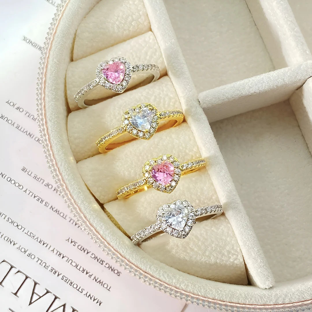 SWEETHEART PROMISE RINGS (925 silver)