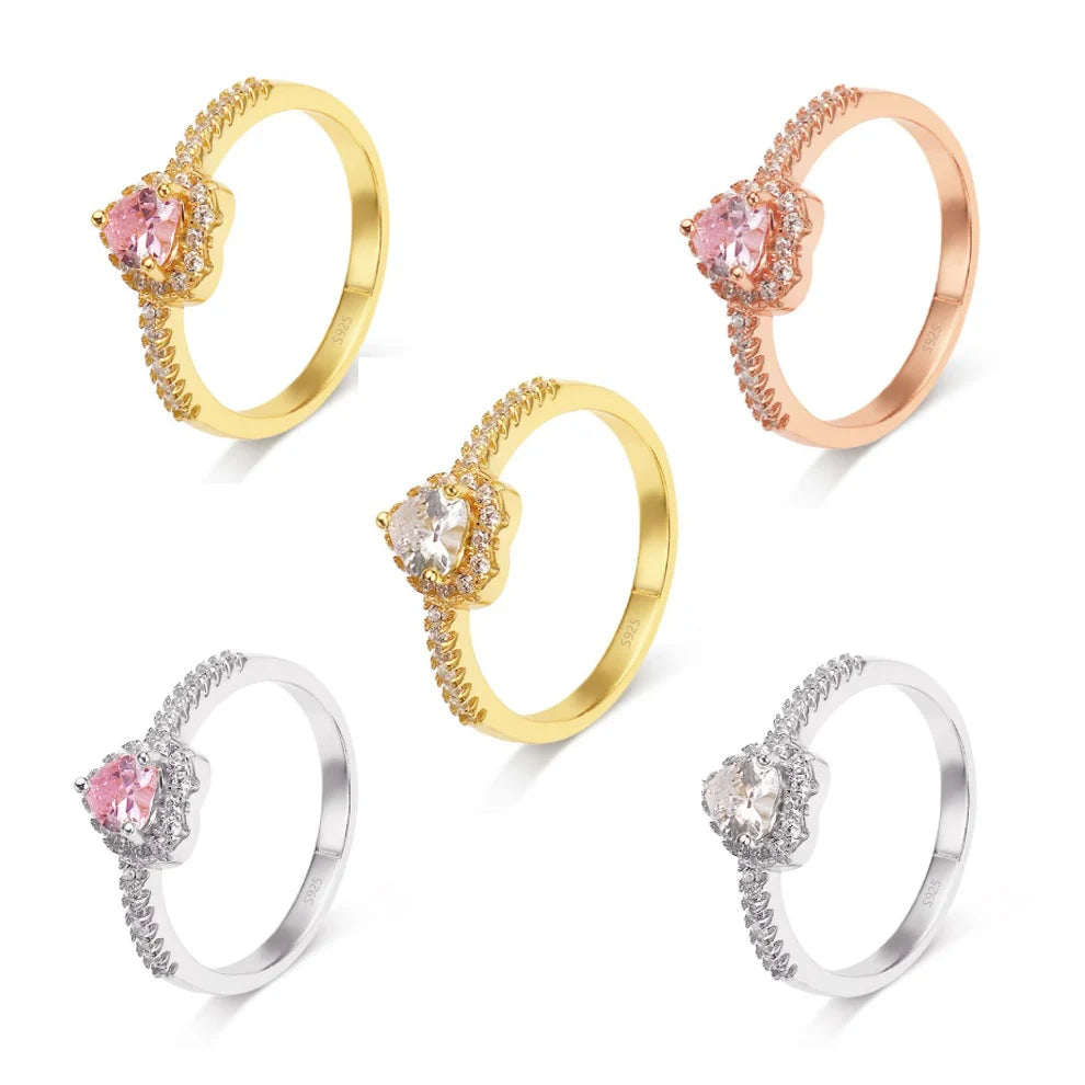 SWEETHEART PROMISE RINGS (925 silver)